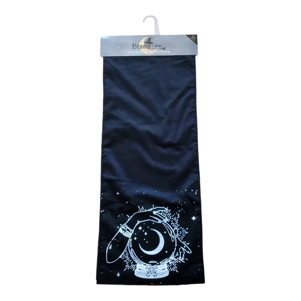 New Goth Black Velvet Fortune Teller Table‎ Runner 16